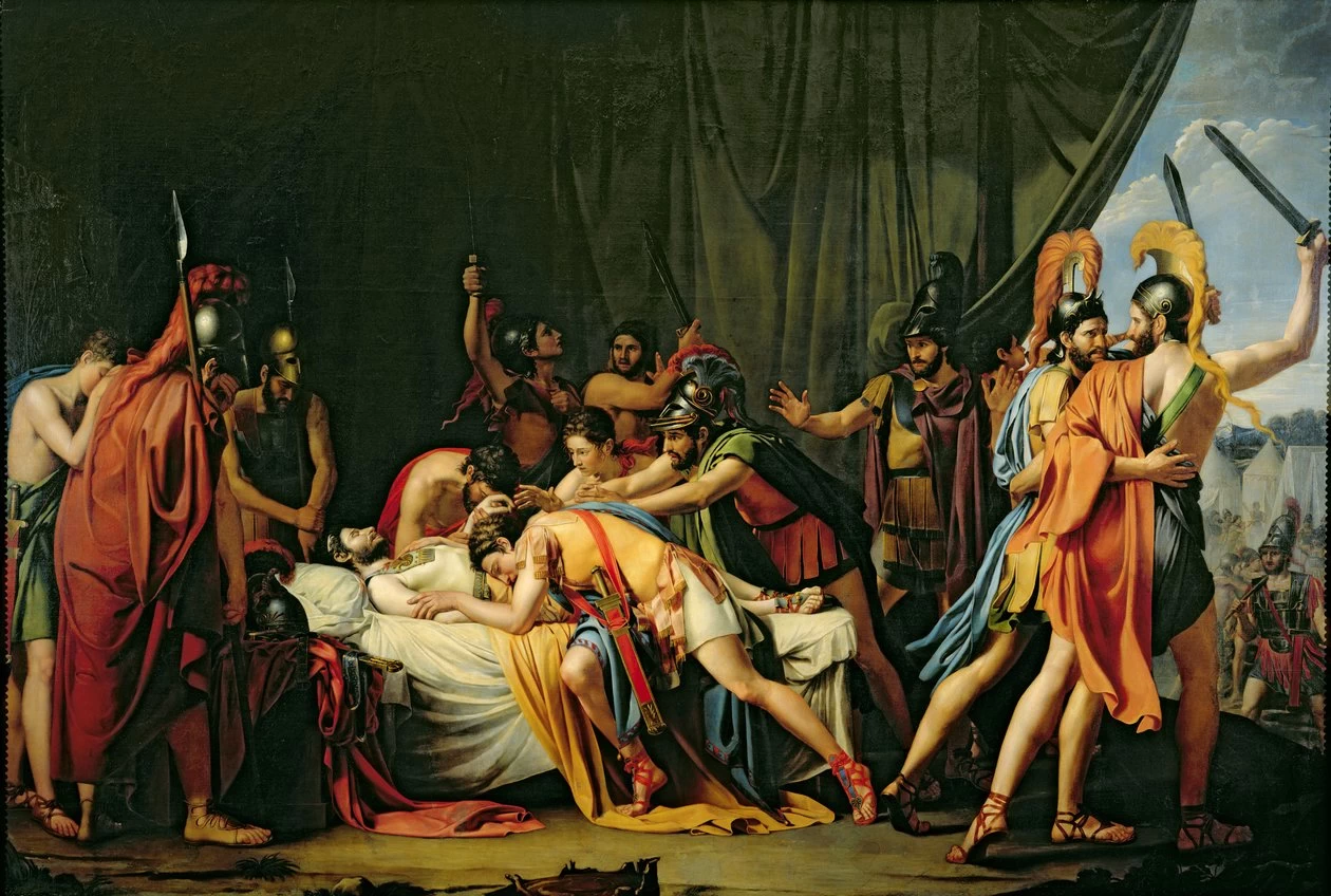 Raimundo Madrazo - La morte del ribelle Viriato, Museo del Prado, Madrid